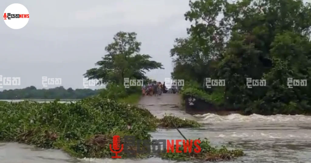 ආපදා හේතුවෙන් පවුල් 5,821ක පුද්ගලයින් 19,032 ක් පීඩාවට